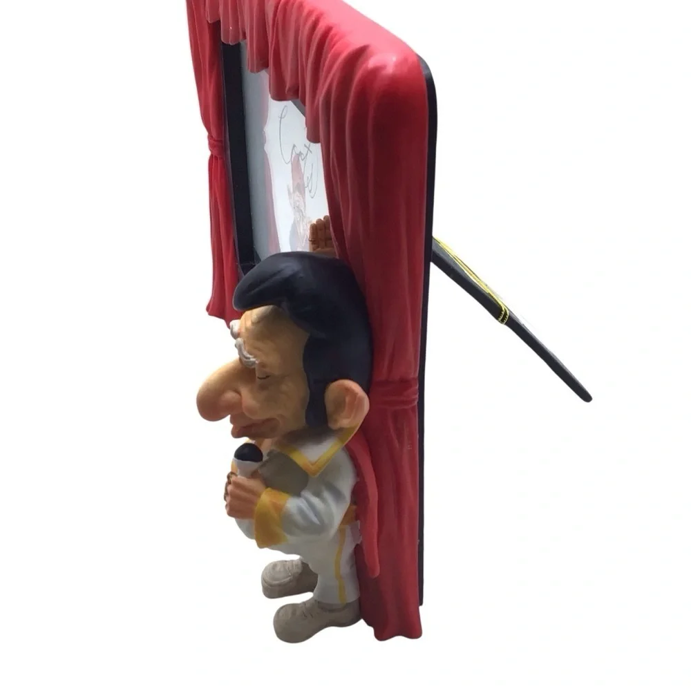 Vtg Coots “King Coot” Elvis Photo Frame Figurine 4x6 Westland Humor Collectible